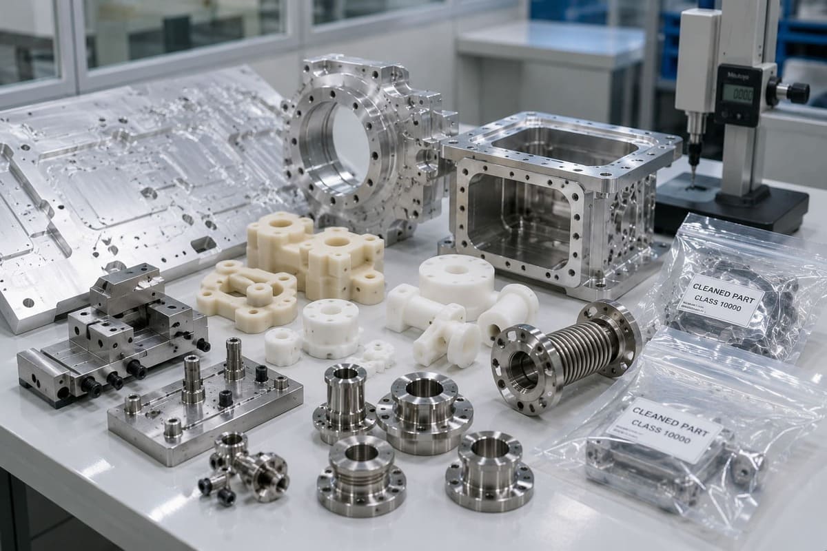 CNC machined semiconductor equipment parts and engineering plastic components.jpg