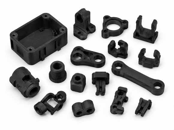 PA12 MJF production parts with consistent quality