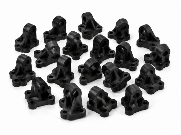 MJF 3D printed nylon parts for low-volume production
