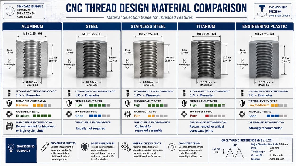 Thread design recommendations for aluminum, steel, stainless steel, titanium, and plastic materials.jpg