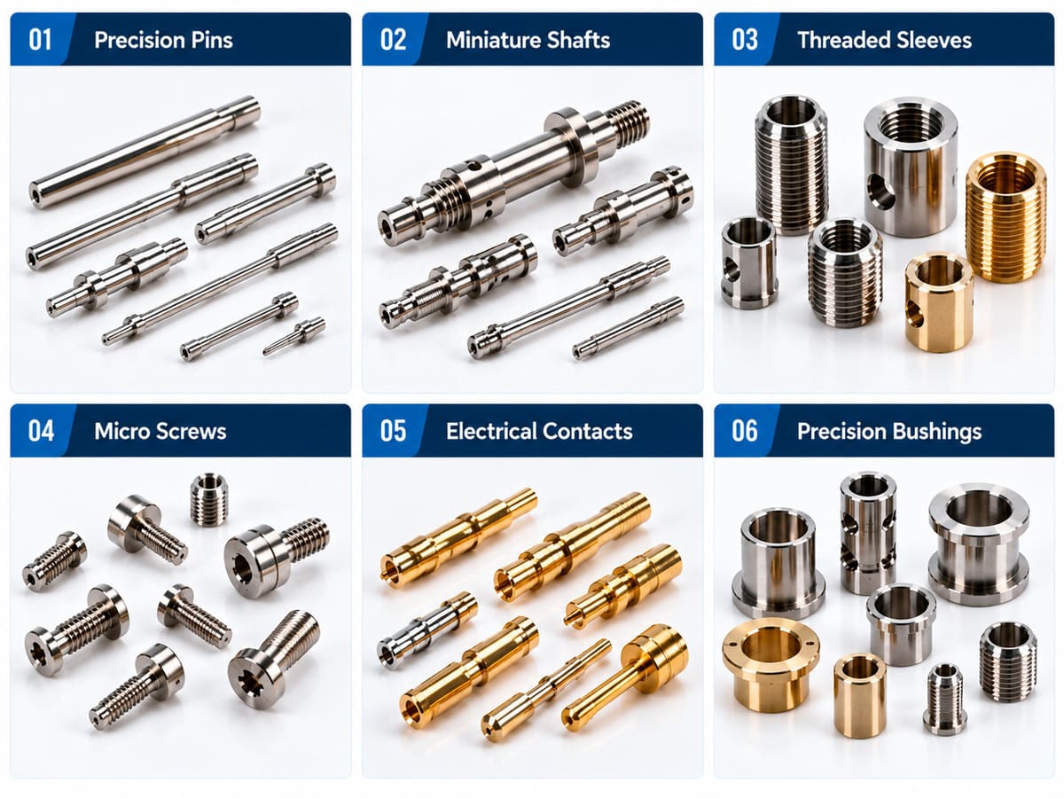 Swiss CNC precision turned pins shafts and threaded components.jpg