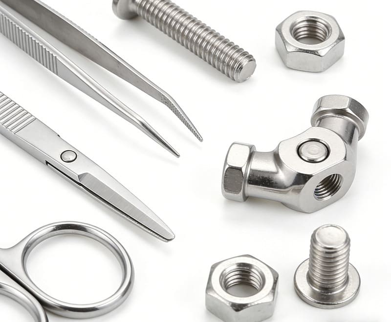 316L stainless steel medical device parts