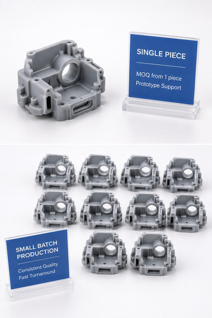 MOQ From 1 Piece Prototype & Small Batch Support