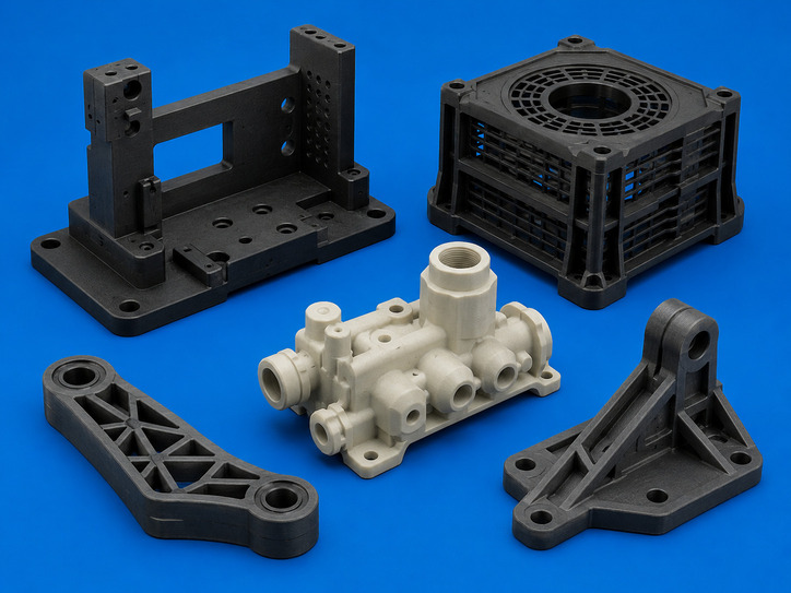 SLS special nylon engineering parts for industrial and performance-driven applications