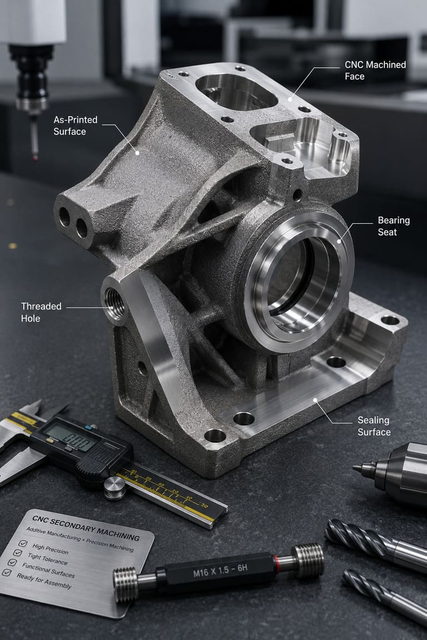 CNC Secondary Machining & Surface Finishing