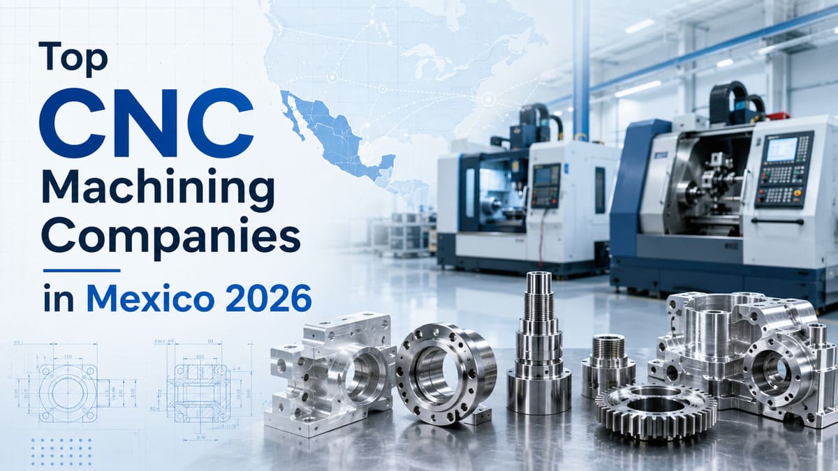 Top CNC machining companies in Mexico 2026 with precision CNC machined parts and modern machining center..jpg