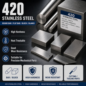 420 Stainless Steel: Properties, Hardness & Applications