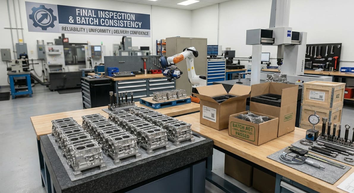 Final Inspection &amp; Batch Consistency