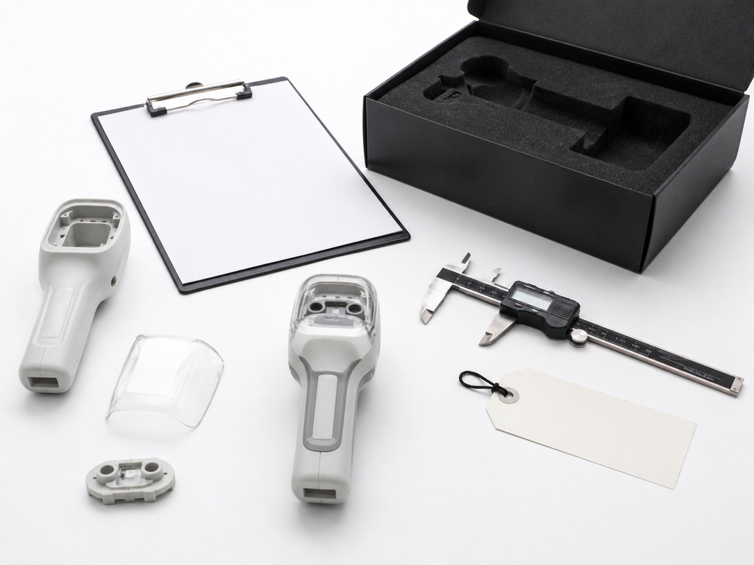 PolyJet prototype inspection and packaging for secure delivery