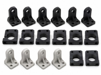 Small-Batch SLS Nylon Brackets for Industrial Use