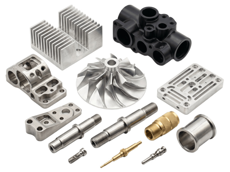 High-precision CNC machined parts
