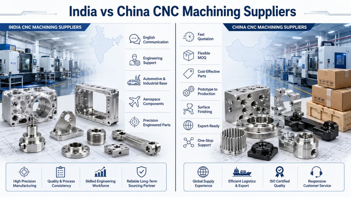 India vs China CNC machining suppliers comparison for custom CNC parts sourcing..jpg