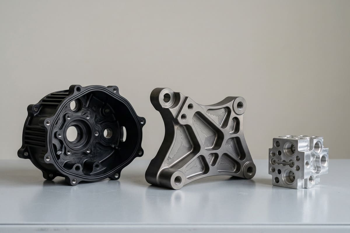 CNC machining of aerospace components