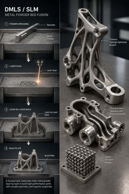 DMLS & SLM Printing Processes