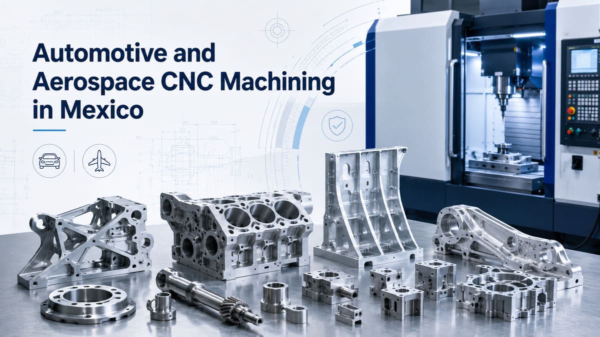 Automotive and aerospace CNC machining in Mexico with precision aluminum and steel machined components..jpg