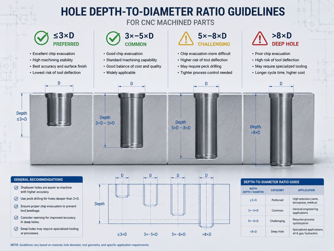 Recommended hole depth to diameter ratios for CNC machining applications.jpg