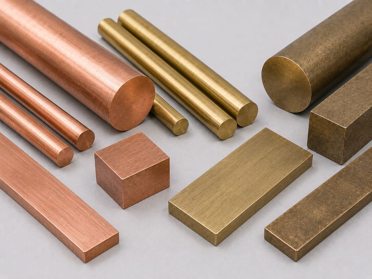Copper, Brass & Bronze