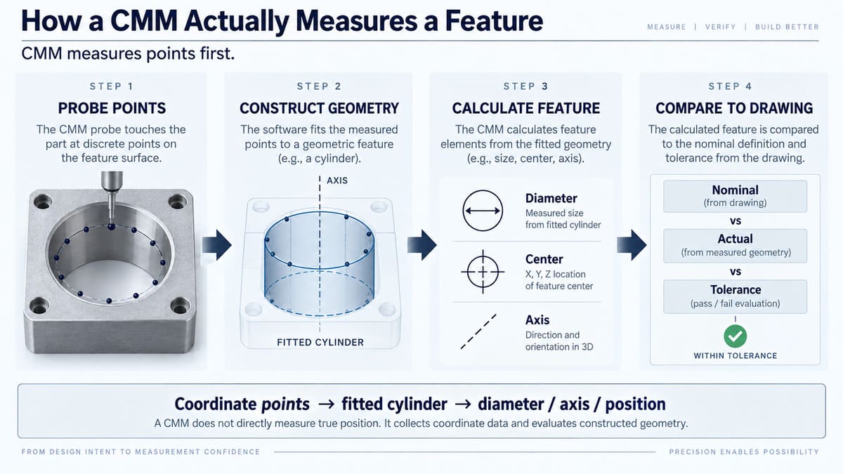 How CMM inspection converts probe points into measured CNC part geometry.jpg