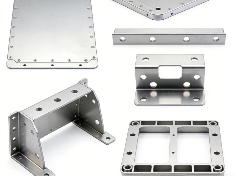 Aluminum alloy sheet metal parts