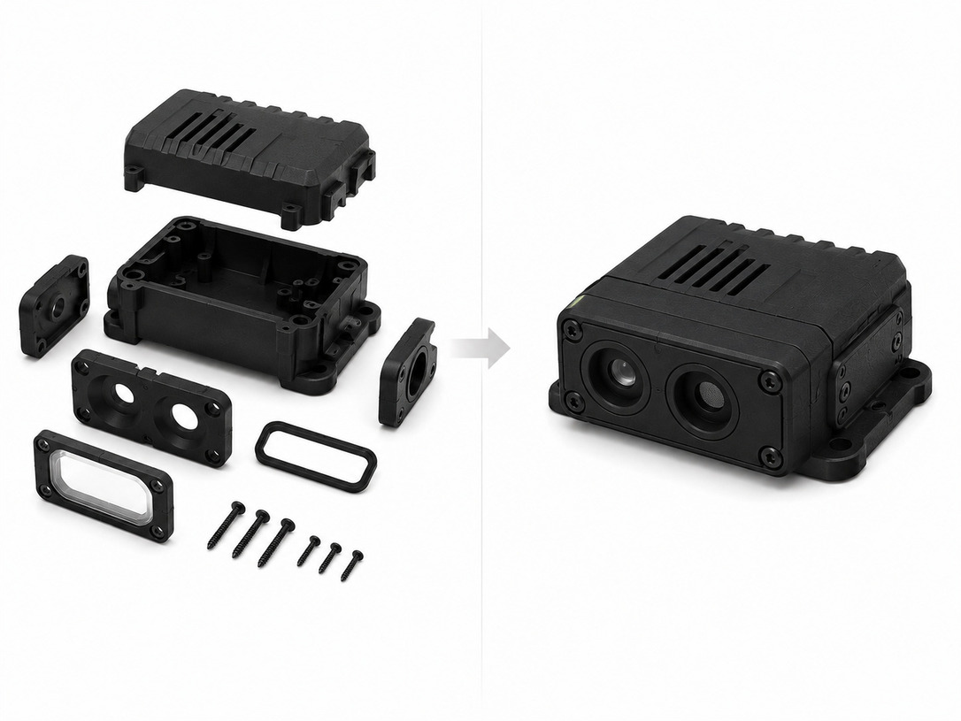 MJF nylon parts assembly support for multi-part prototypes and functional testing