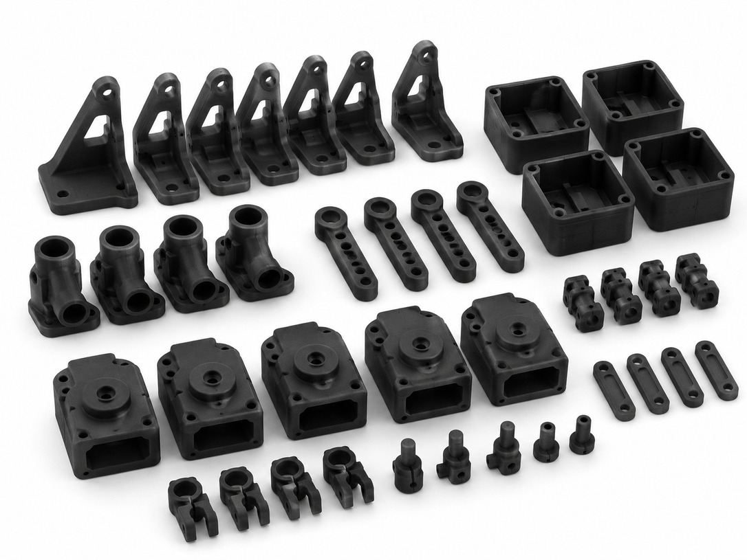 Low-volume MJF nylon production parts with consistent quality and no mold tooling