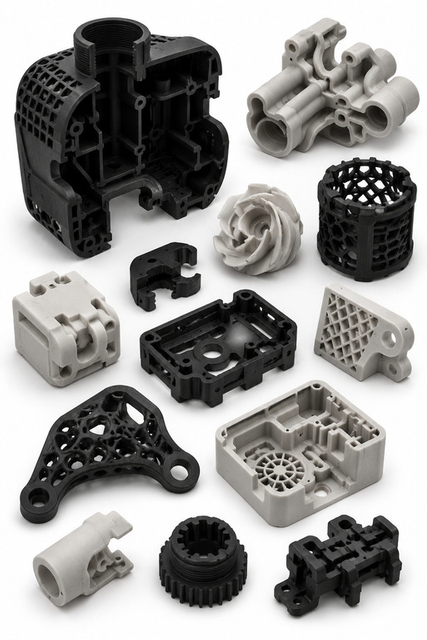No Support Structures Required Complex Geometry Capability