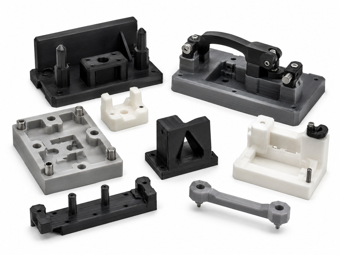 FDM printed jigs and fixtures for assembly support and production aids