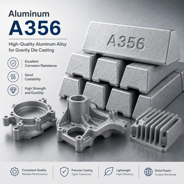 A356 Aluminum Casting Parts Manufacturing | Sand Casting & Precision Machined Components